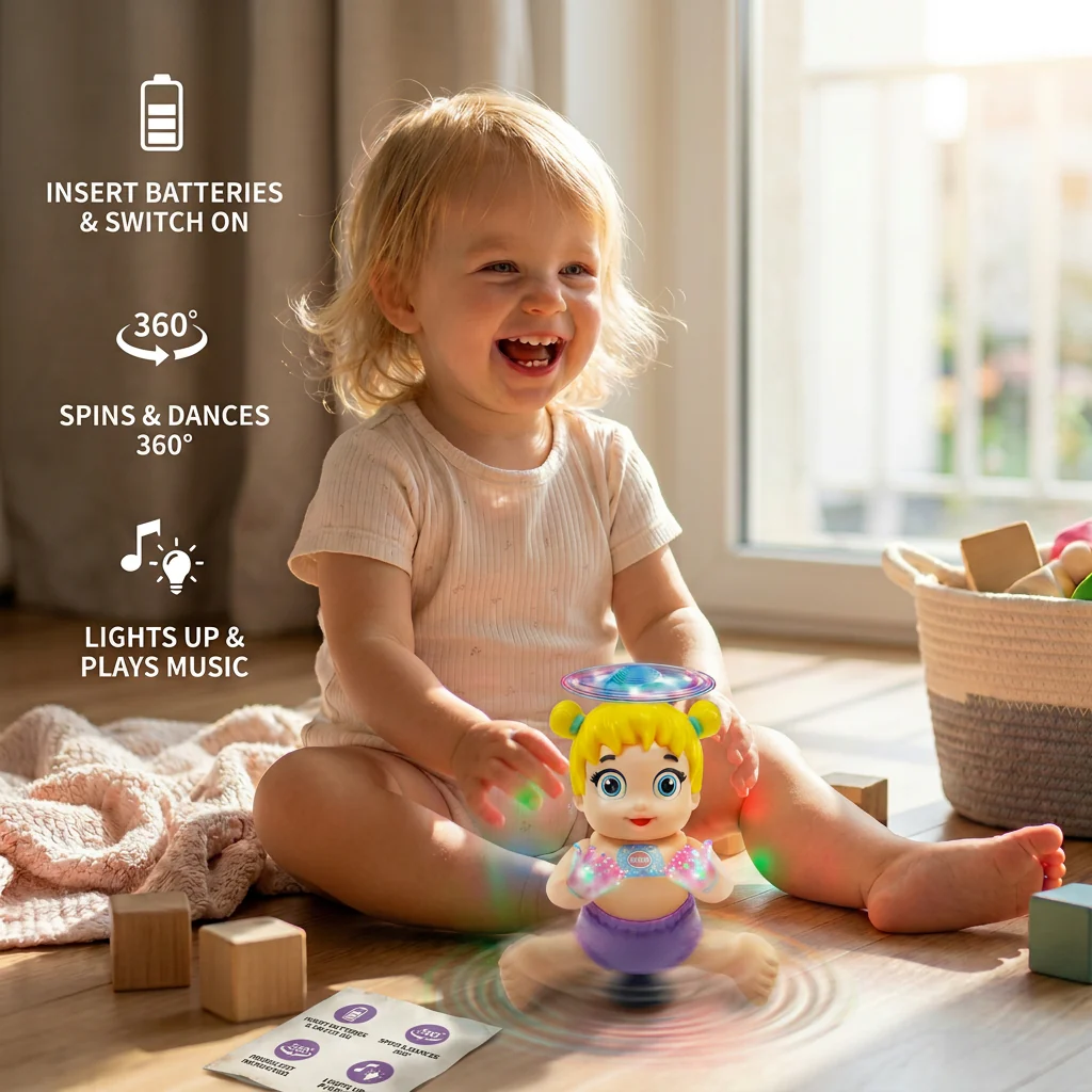 360° Dancing Doll Toy - Image 3