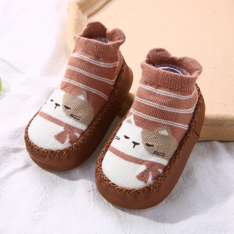 Baby Breathable Sock Shoes – Non-Slip Soft Sole Walking Socks for Infants & Toddlers - Image 9