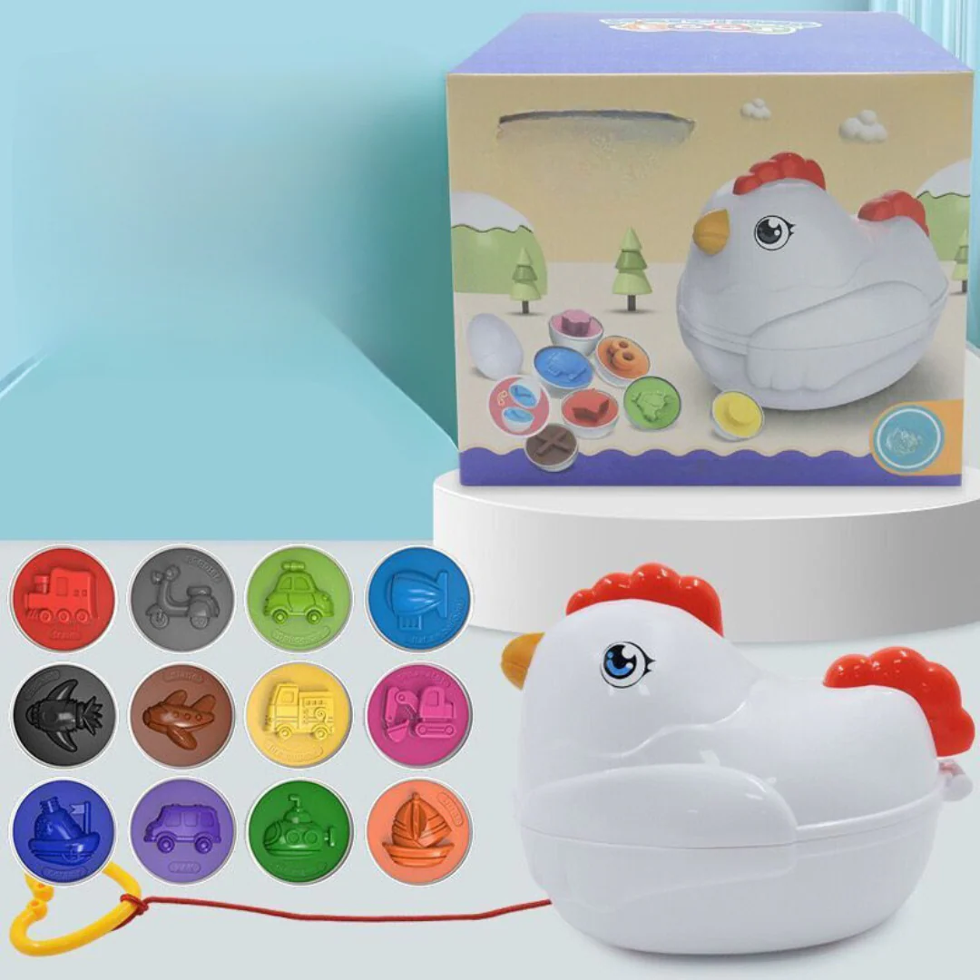 Color shape educational toy egg shell - Image 15