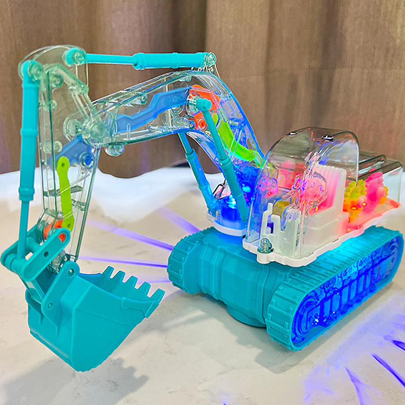 Dancing and glowing musical excavator - Image 3