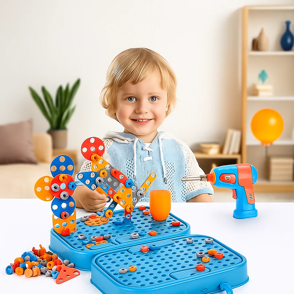 Dino Craftsman construction play set for children