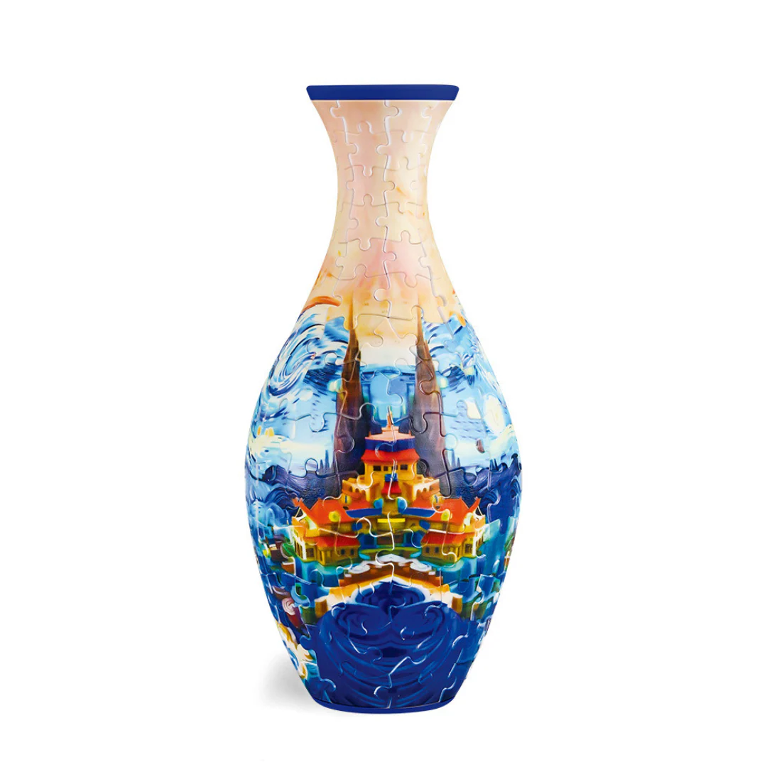 Elegant 3D puzzle vase - Suitable for real flowers - Image 7
