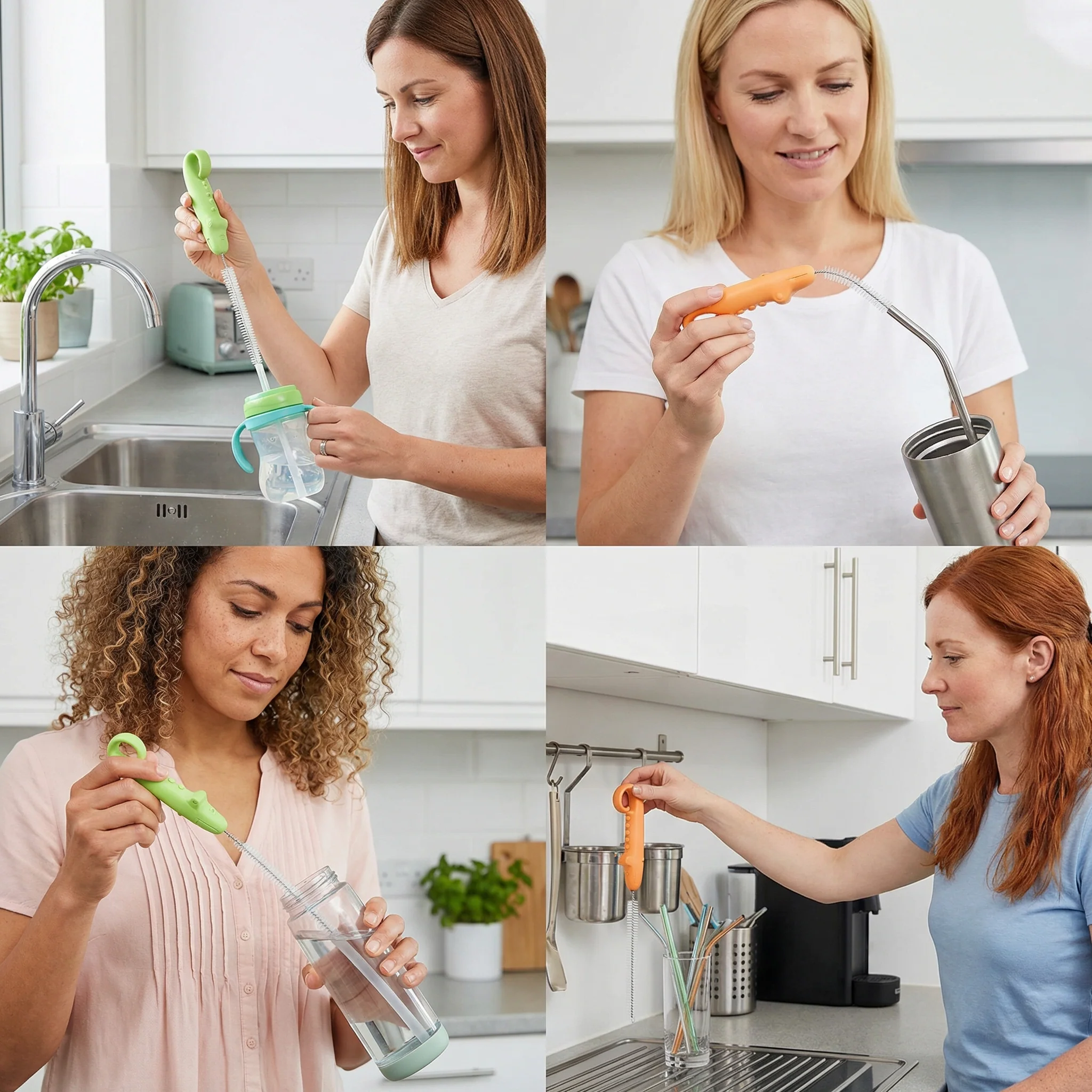 Flexible Straw Cleaning Brush – Long Tube Cleaner for Bottles, Pacifiers & Cups - Image 4