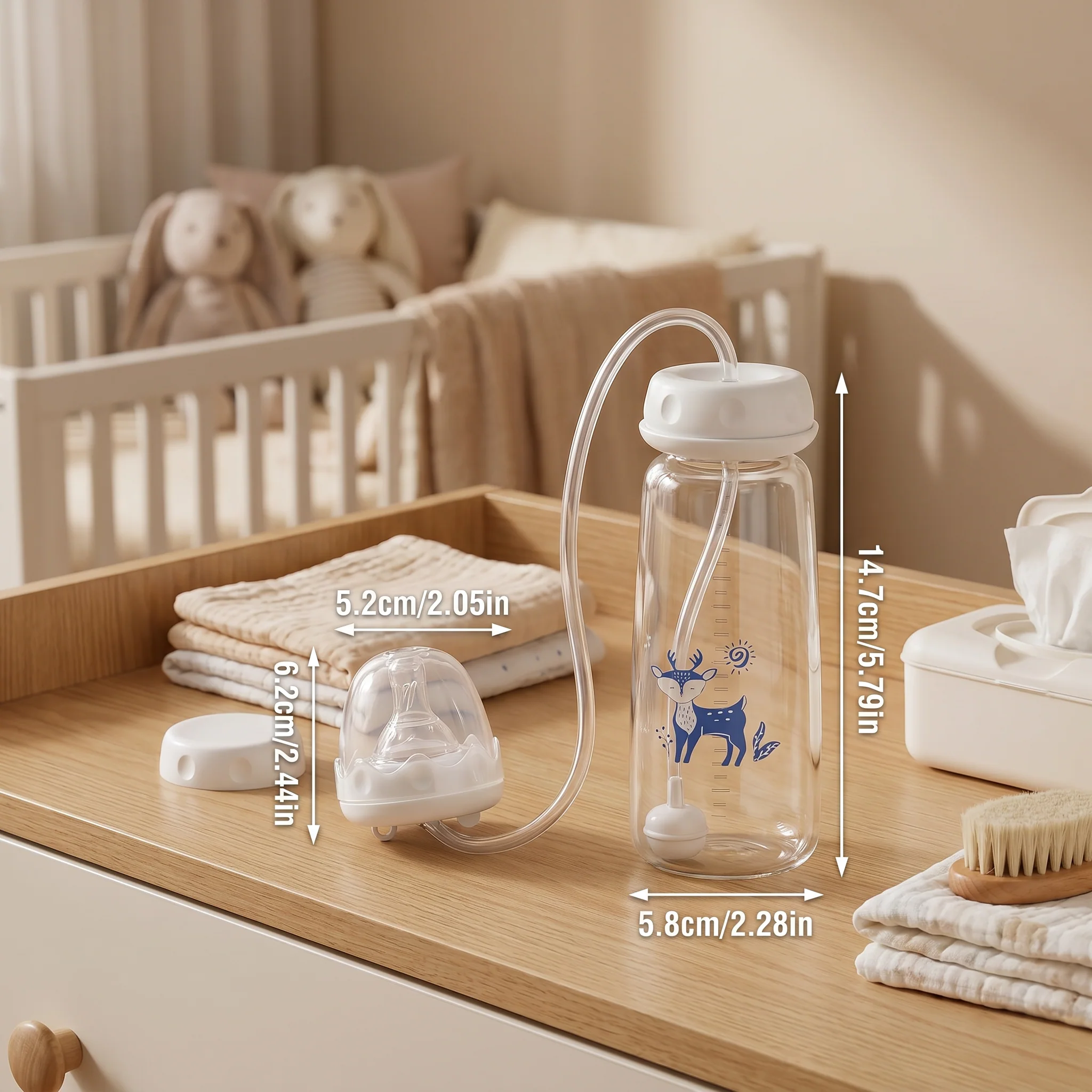 Hands-free Baby Feeding Bottle - Image 5