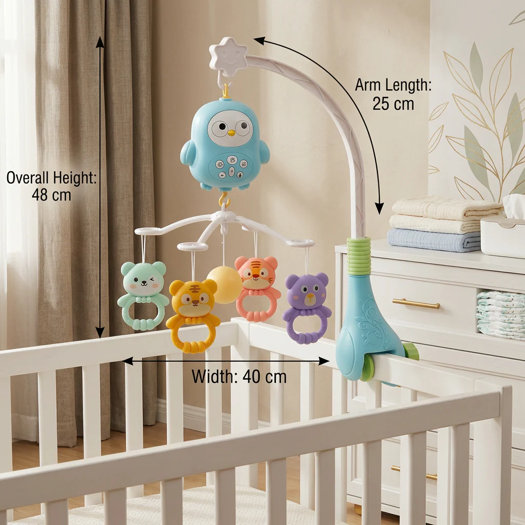 Hanging Mobile for Baby Cot & Changing Table - Image 5
