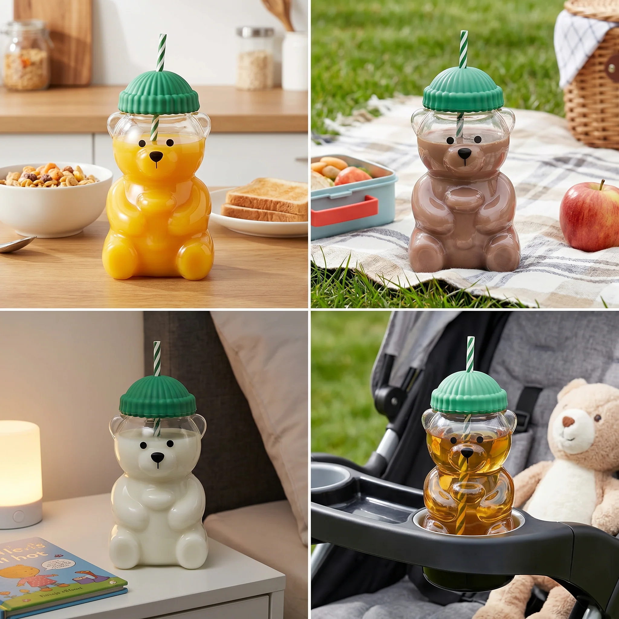 HoneyBear Kids Drinking Bottle - Image 4