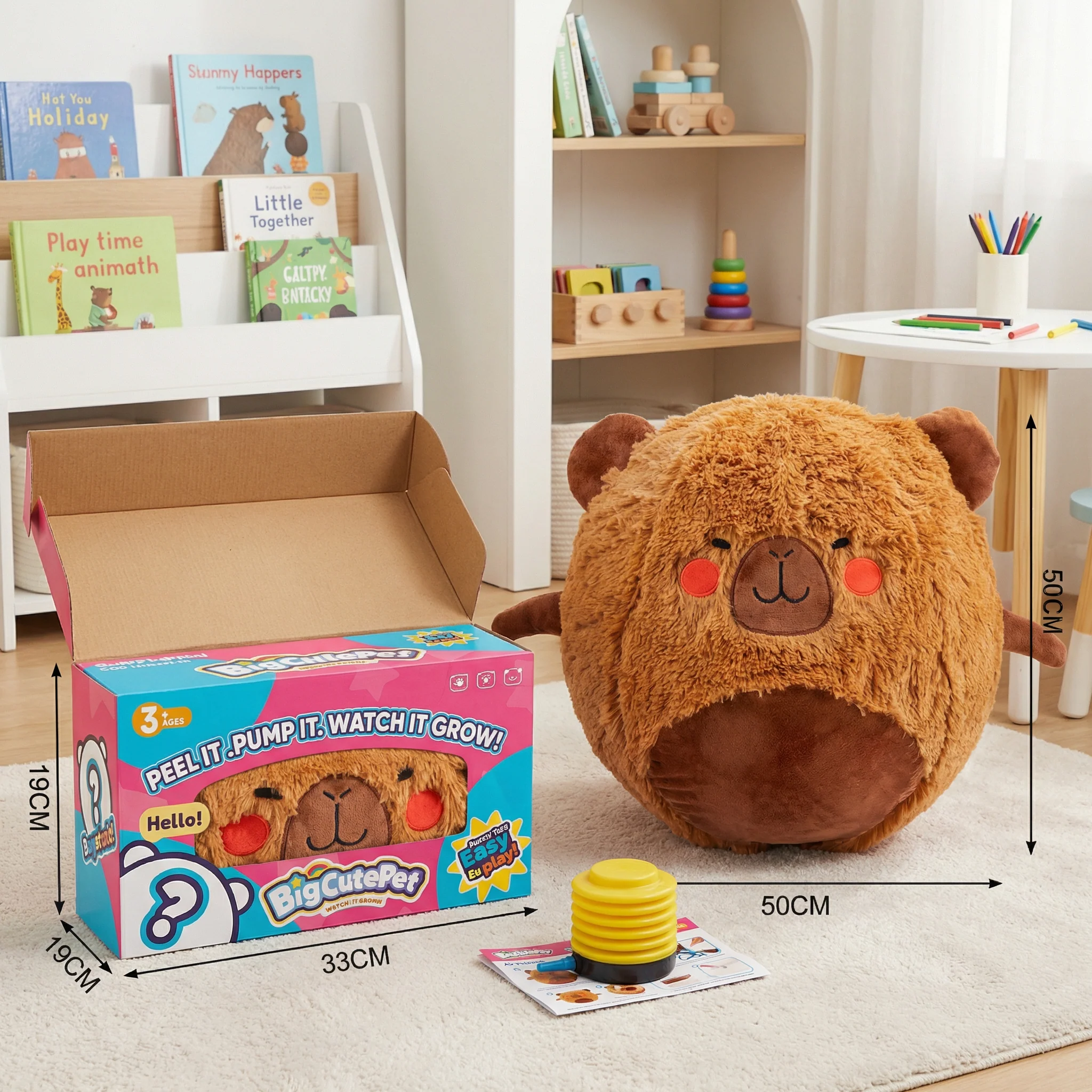 Inflatable Plush Hopping Animal for Kids – Bouncy Fun Toy - Image 5