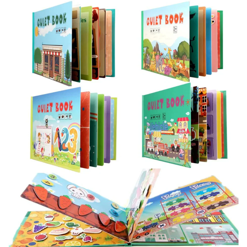 Interactive Learning Cloth Book - Image 2