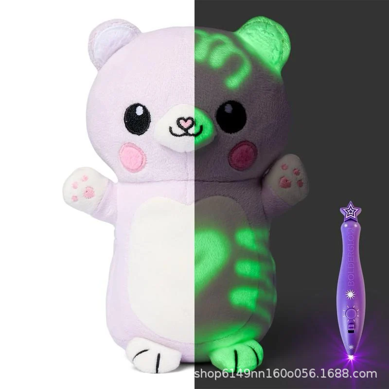 Magic Plush with Glow Drawing Pen – Interactive Light-Up Cuddly Toy for Kids - Image 8