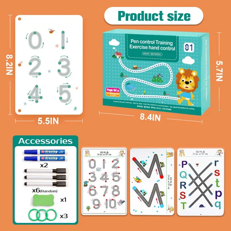 MagicLines - Magical Tracing Workbook Set - Image 4