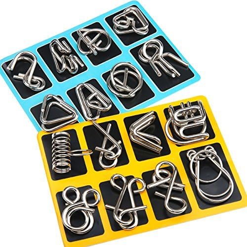 Metal Brain Teaser Ring Set - Image 3