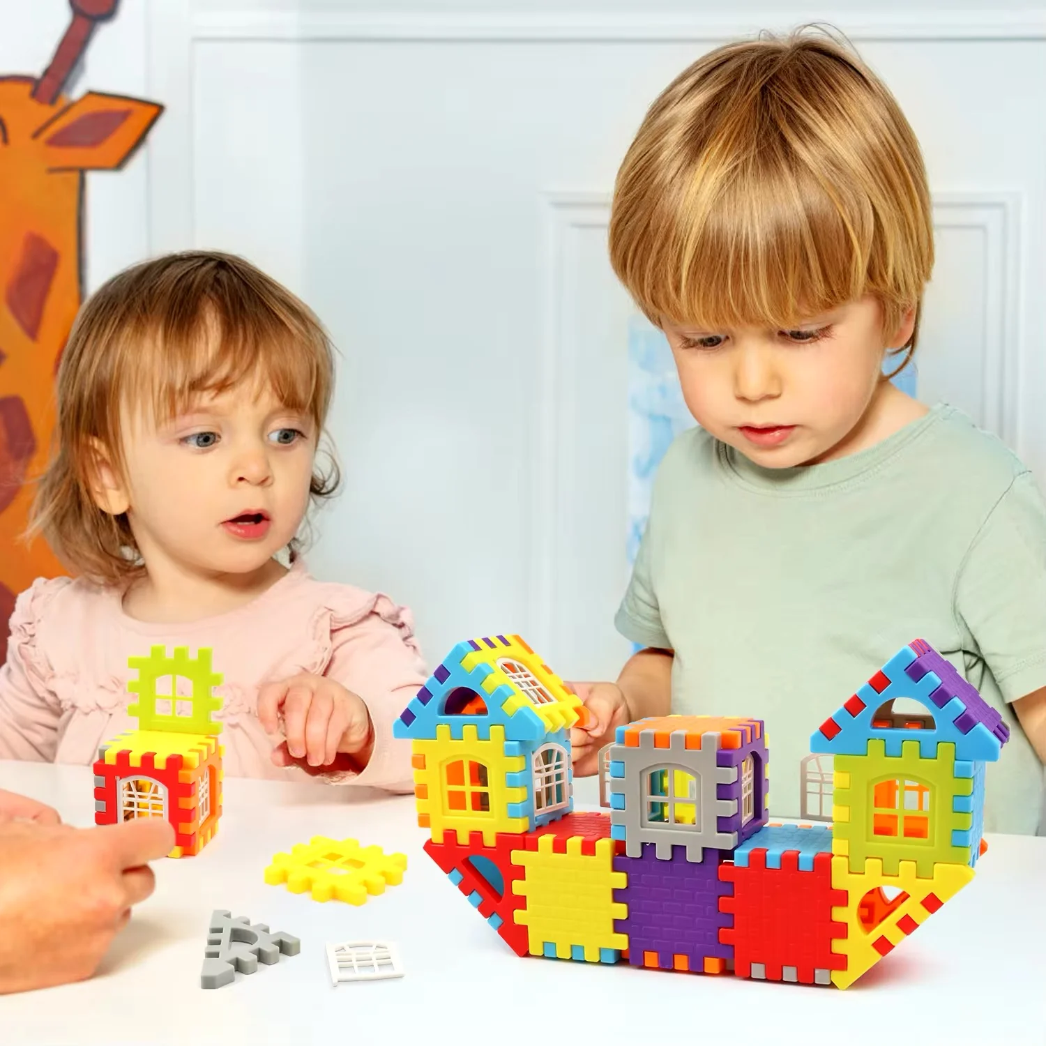 Montessori Window Building Blocks for Kids - Image 2
