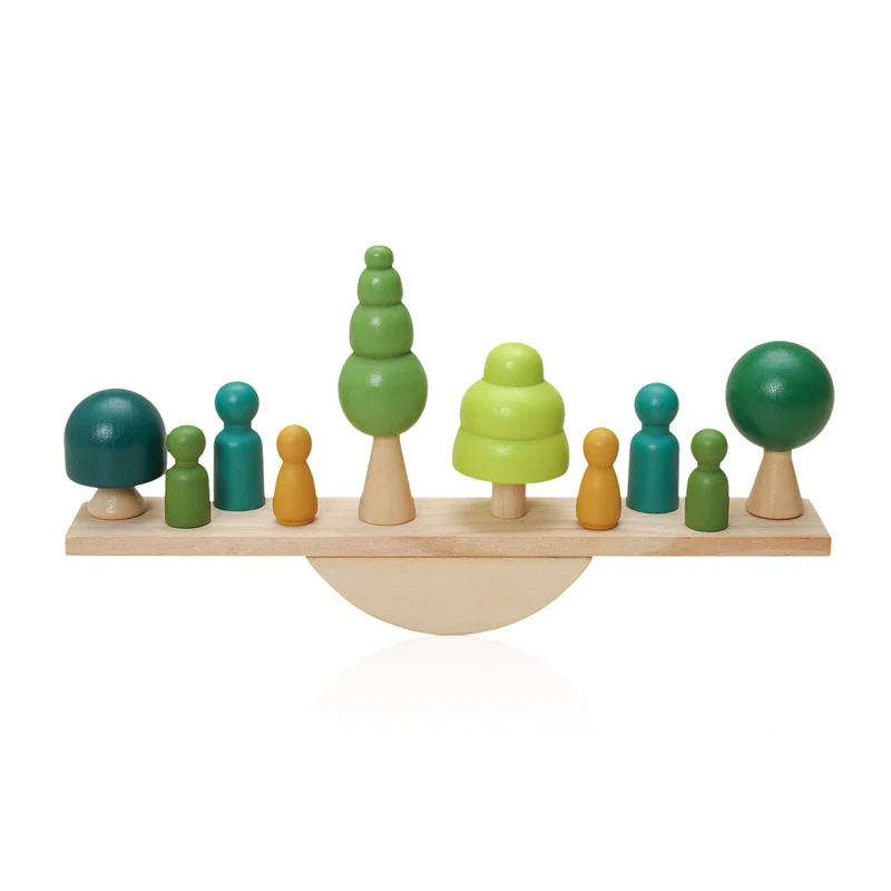 Montessori Wooden Seesaw Toy - Image 8