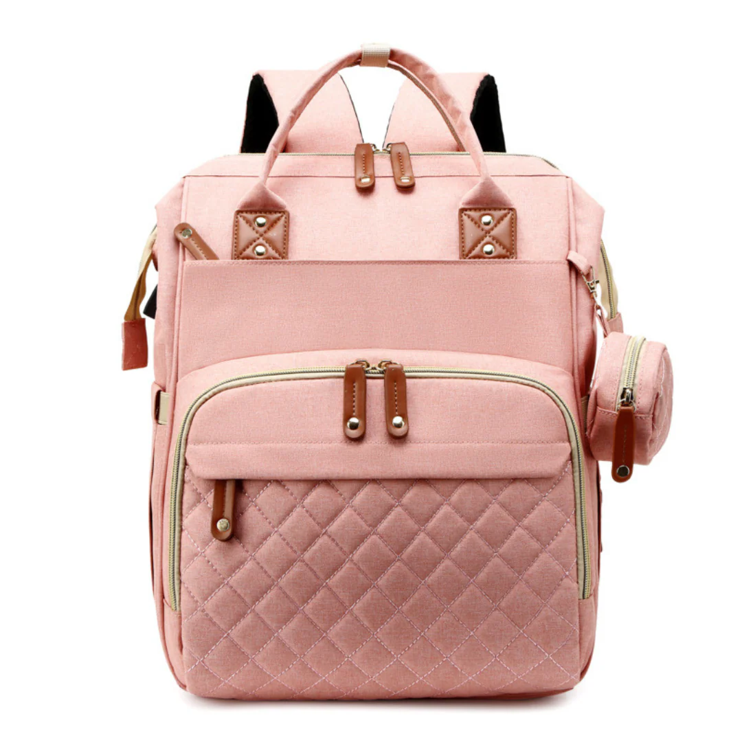 Multifunctional Baby Diaper Backpack with Sleeping Space - Image 3
