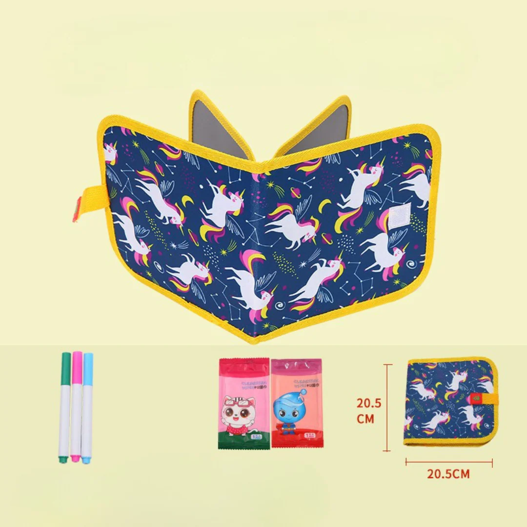 Portable reusable drawing book for children - Image 11