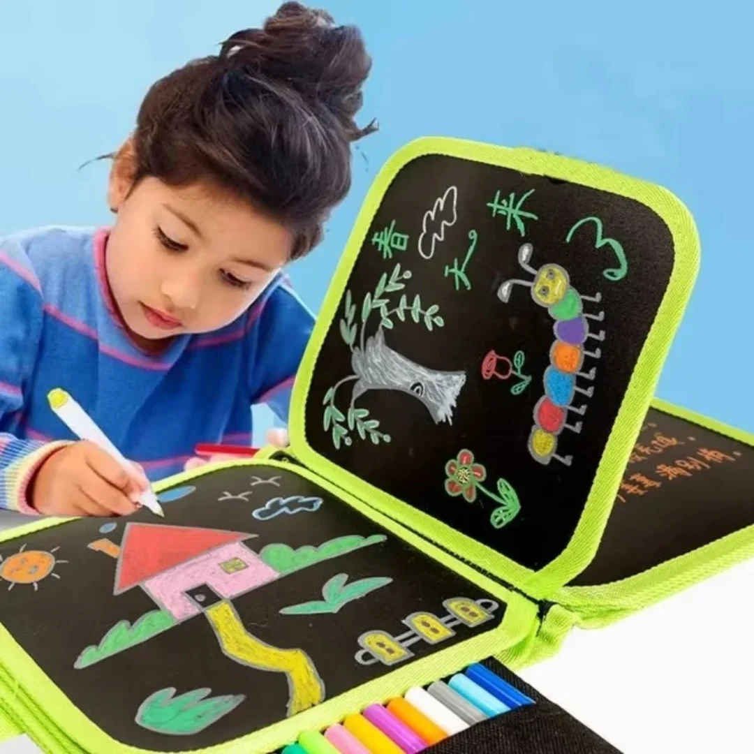 Portable reusable drawing book for children - Image 3