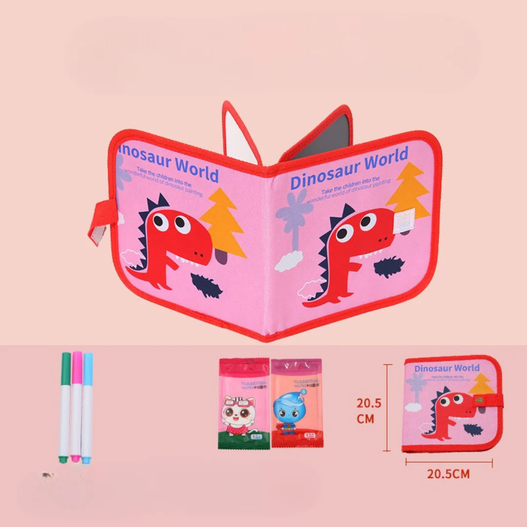 Portable reusable drawing book for children - Image 5