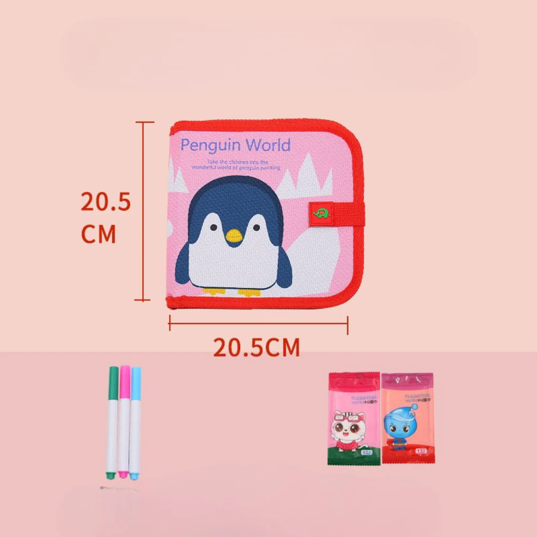 Portable reusable drawing book for children - Image 9