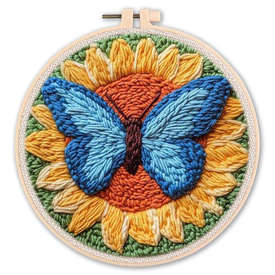 Punch Needle Embroidery Starter Kit – Beginner DIY Set with Beautiful Patterns - Image 14