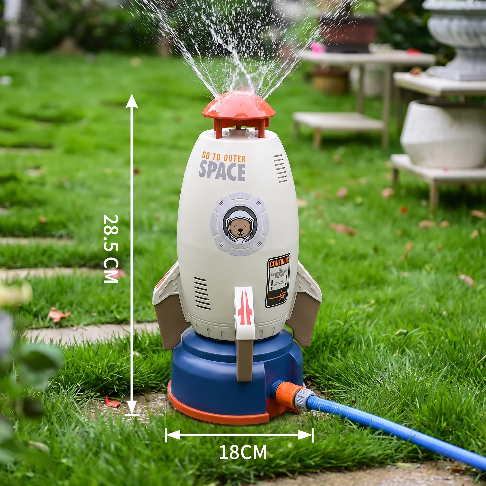 Rocket-shaped Water Sprinkler Toys for Children - Image 5